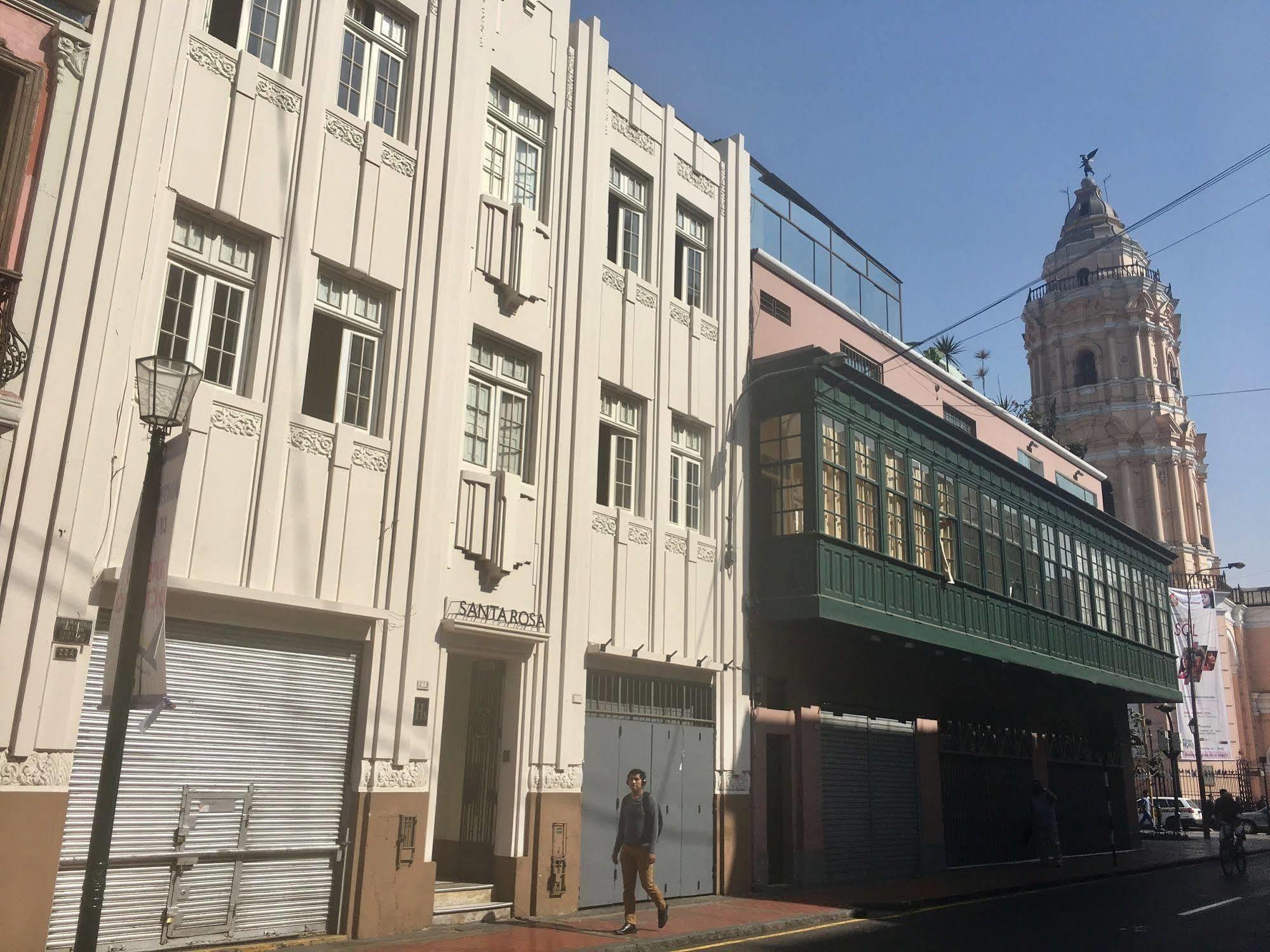 Hospedaje Santa Rosa- Centro Historico Lima Bagian luar foto